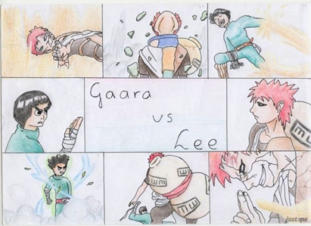 Gaara Vs Lee