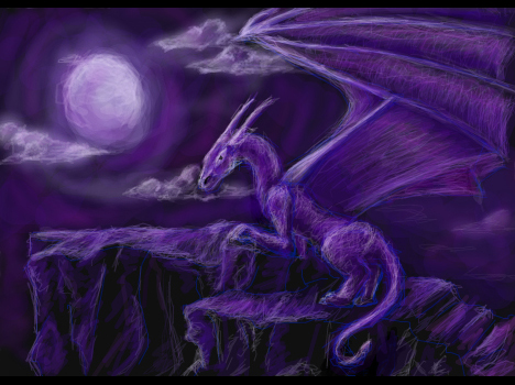 For Clozi!! Purple moon