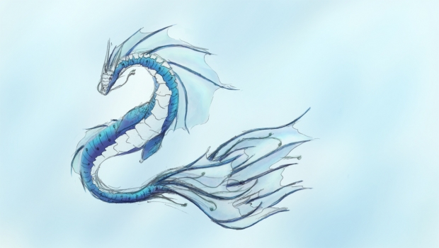 For Mewmewpudding! A water dragon