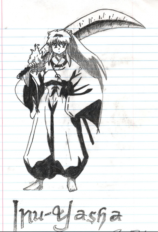 Inu Yasha With Sword
