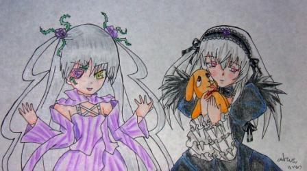 Kirakishou And Suigintou