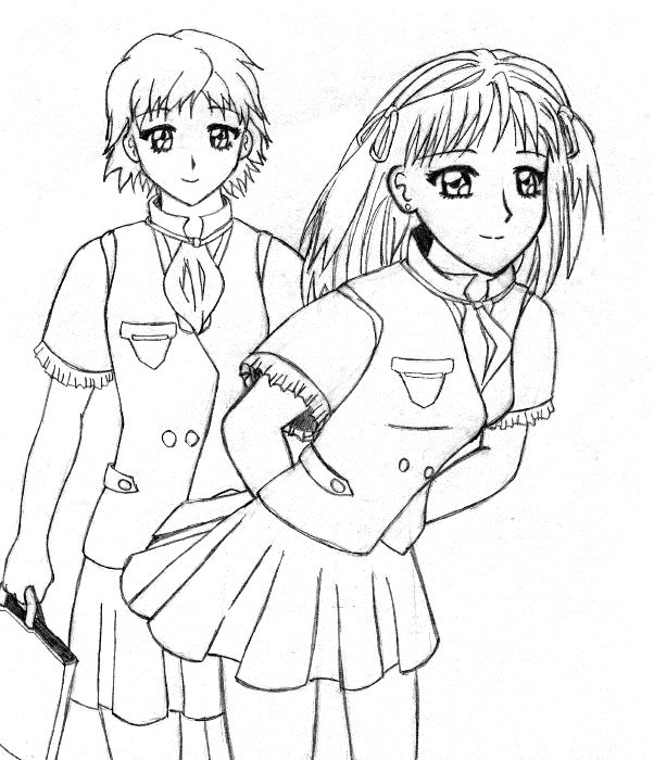 2 School Girls
