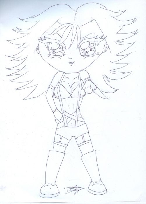 Sci-fi Chibi! [line Art]