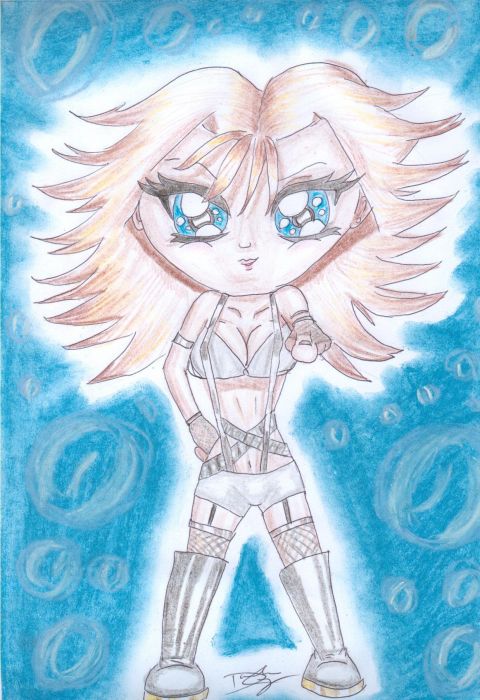 Sci-fi Chibi! [colour]