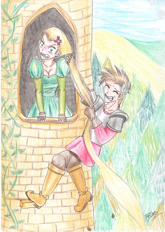 Rapunzel Don't Drop Me!