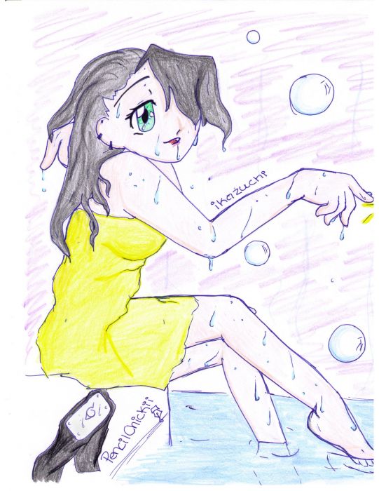 Ikazuchi - Bath Time!!