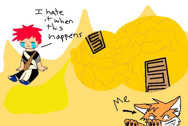 Poor Gaara...