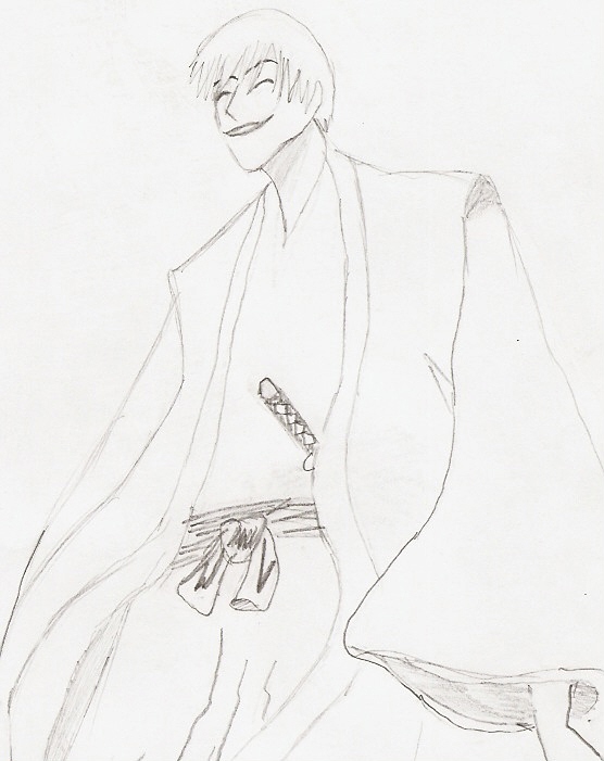 Ichimaru Gin (uncolored)