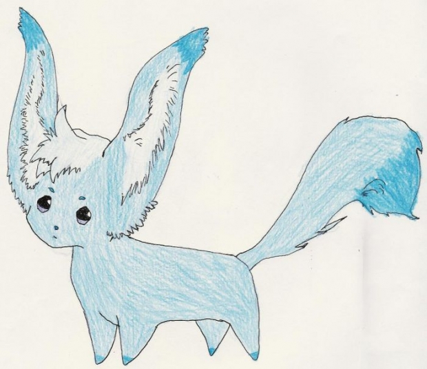 Cute Little Furry Blue Animal!!!