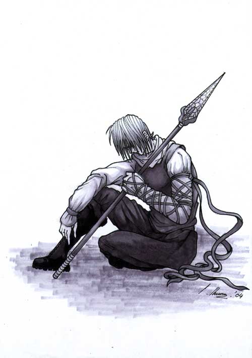 Commissioned Art B/W