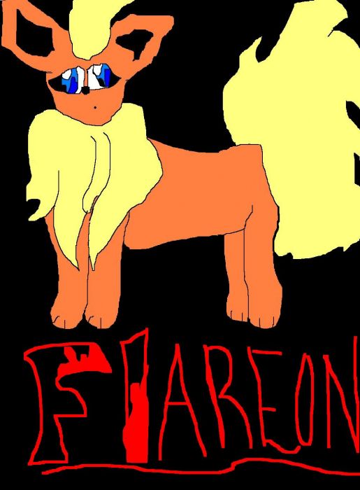 Flareon On Paint!