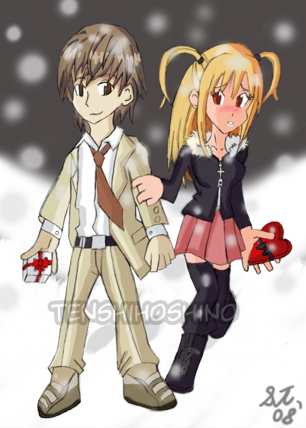 Snowy Light and Misa