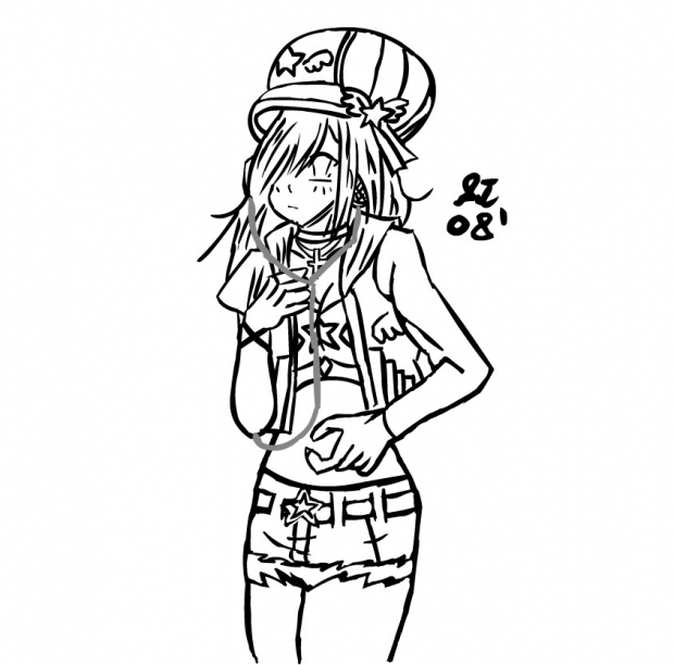 Gift to RSRKingdomStars Hoshino Lineart