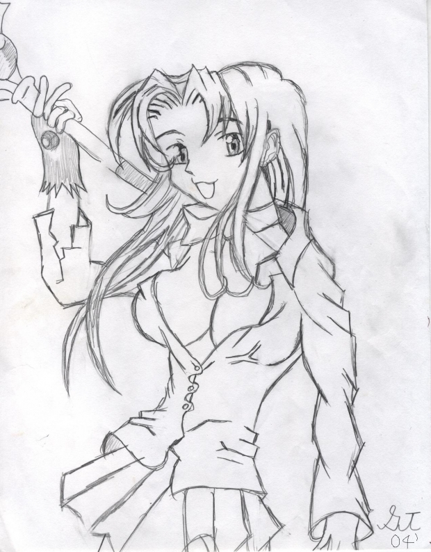 Overzealous Magical lady