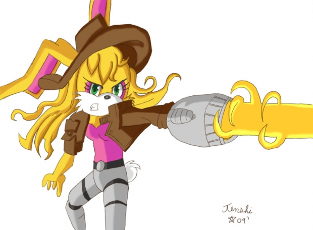 Bunnie Rabbot arm-cannon