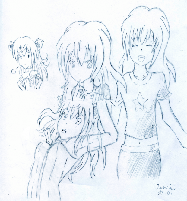 Mew Marshmallow doodles