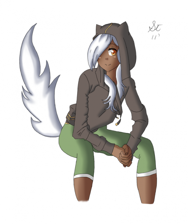 Hooded Wolf-girl