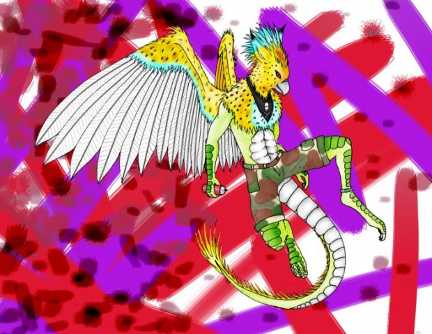 Flying Gizziffon-original Character