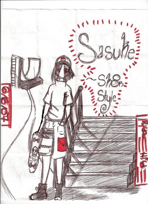 ...its Sasuke...