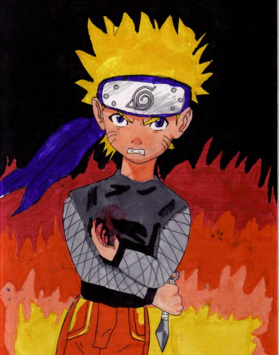 Naruto's Anger (flame Version)