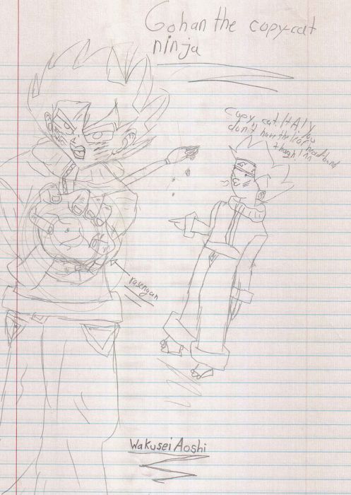 Gohan, The Copy-cat Ninja!