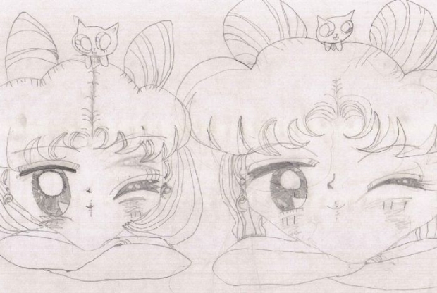 Rini And Sailor Moon