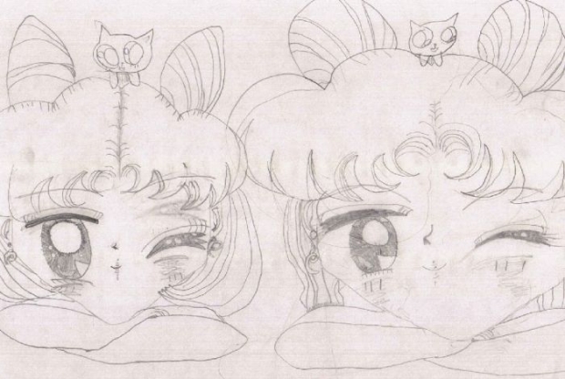 Rini And Sailor Moon