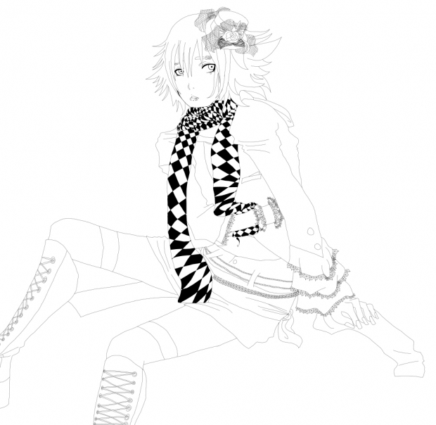 Visual Kei Lineart
