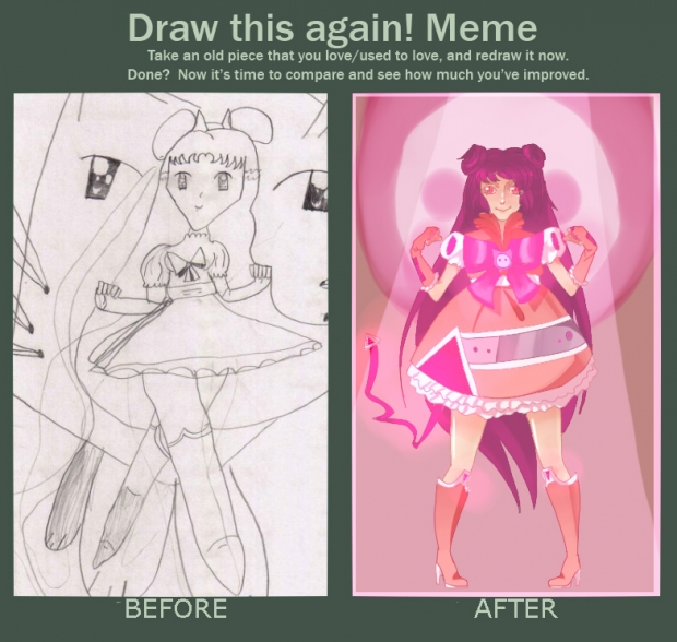 Draw this again meme