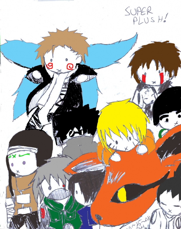 Super Plushies (colored)