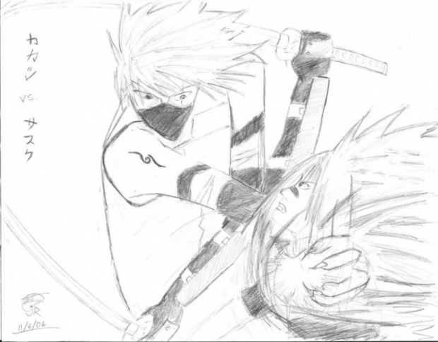 Sasuke Vs. Kakashi!!!!!!