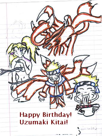 Happy Birthday Uzumaki Kiati!