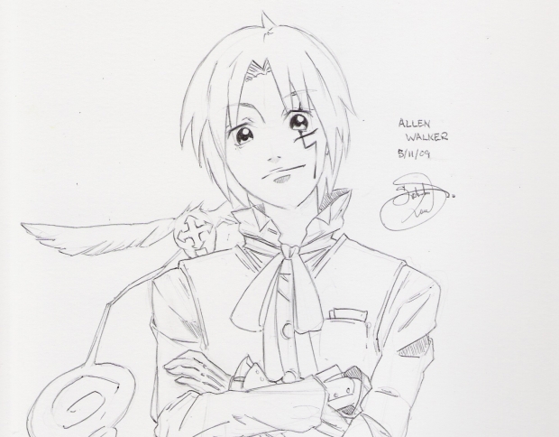 Allen Walker (Line Art)