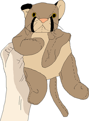 Stuffed.... Moutain Lion?