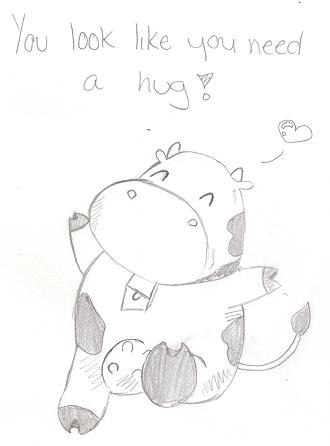 Moo Needs A Hug