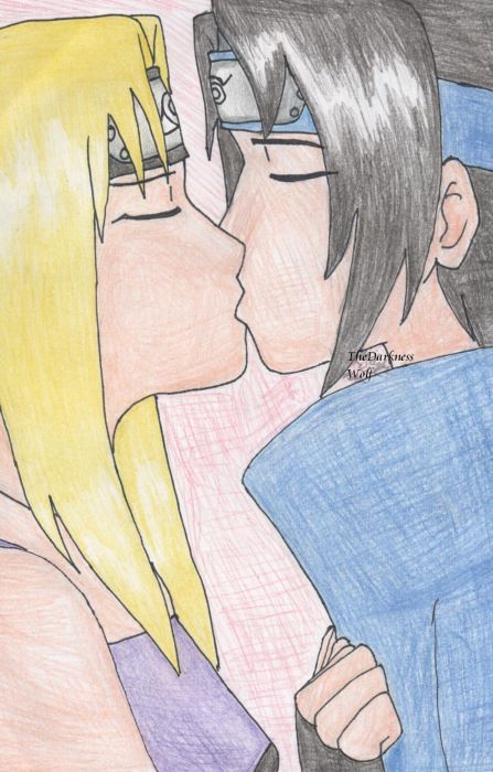 Nika Kissing Sasuke