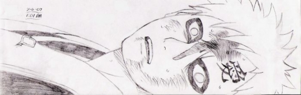 Defeated Gaara Sketch