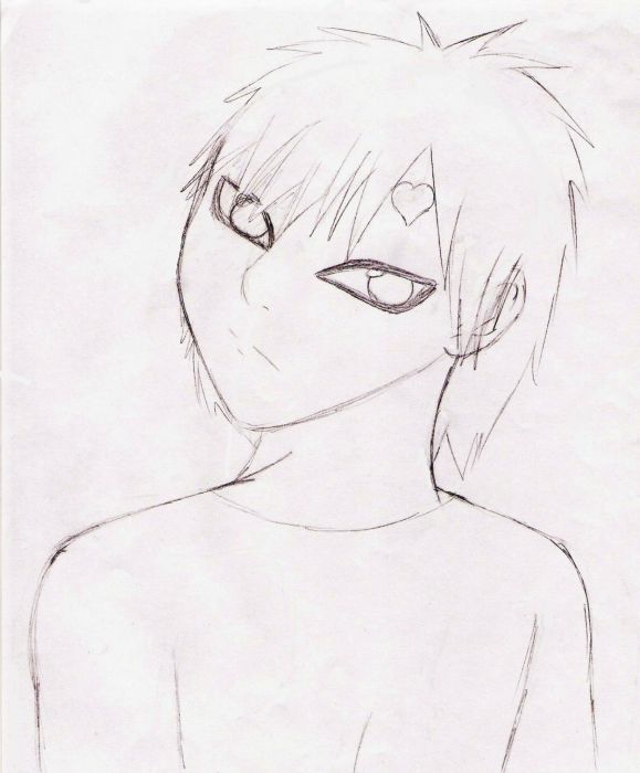 Gaara Sketch 1