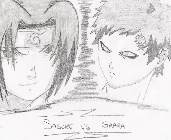 Sasuke Vs Gaara