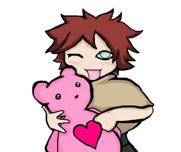 Kwaii Gaara With Bear