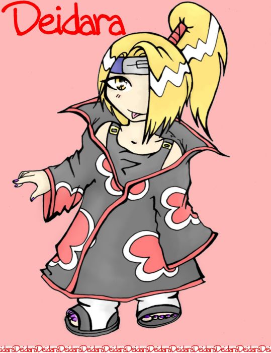 Deidara Chibi
