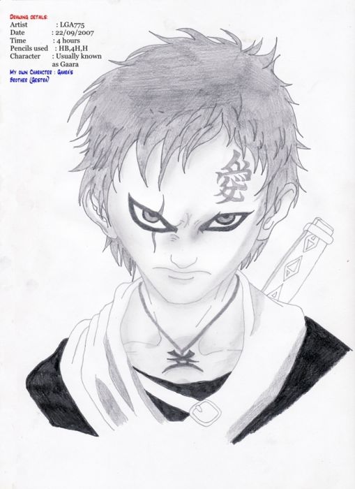 My Own Character..gestra