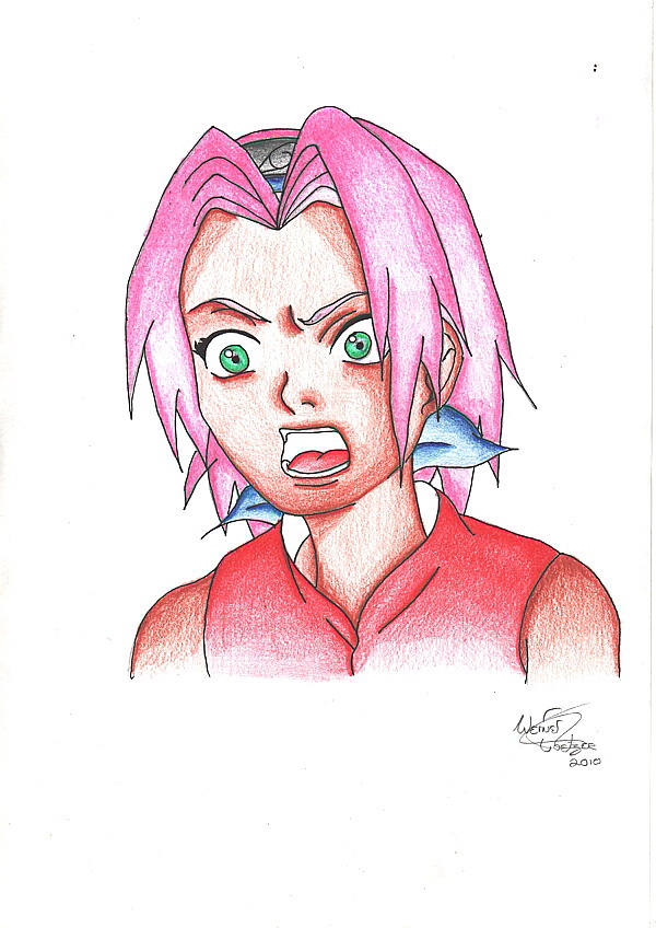 Angry Sakura