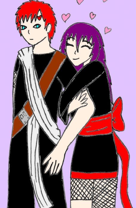 Gaara And Aki (colored)