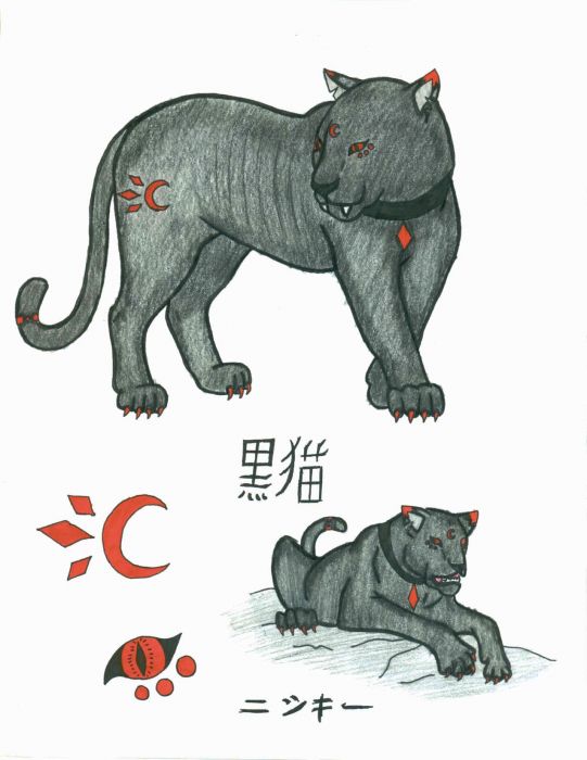 Kuroneko In Demon Cat Form