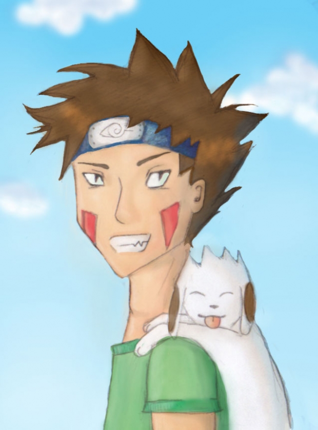Kiba And Akamaru
