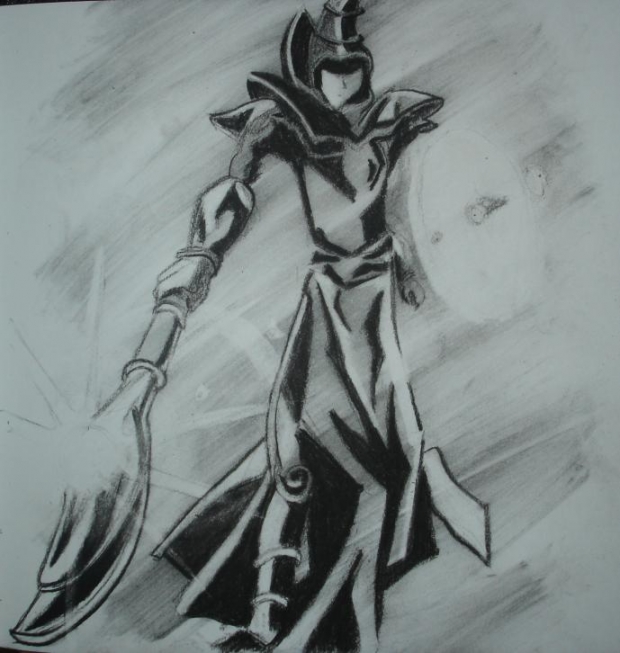 Dark Magician - Charcoal