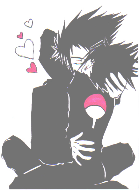 Sakumo x Toshiro (Embraced kiss)