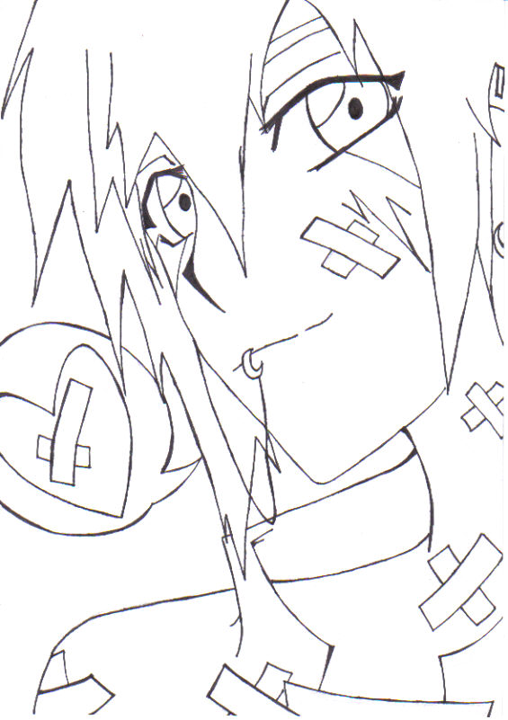 Color me! Toshiro Outline