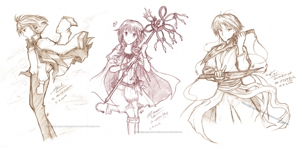 13 free sketches part 2